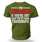 お買い得  メンズグラフィックTシャツ-男性用 グラフィック レタープリント Tシャツ グラフィックTシャツ コットン 半袖 グラフィック シャツ ワイン ホワイト レッド 快適なTシャツ バケーション ストリート ファッションデザイナーの衣類
