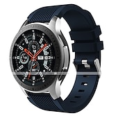 رخيصةأون عصابات ساعات سامسونج-حزام إلى Samsung Watch 3 45mm, Galaxy Wacth 46mm, Gear S3 Classic / Frontier, Gear 2 Neo Live سيليكون إستبدال حزام 22mm عصابة الرياضة معصمه