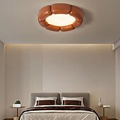 お買い得  シーリングライト調光可能タイプ-ledシーリングライトウォームホワイトフラッシュマウントシーリングライト55cm樹脂ledシーリングライトモダンラウンドシーリングライトアクリルランプシェードシーリングランプ用リビングルーム廊下