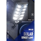 cheap Street Lights-Solar Street Lights Outdoor Waterproof  High Brightness Dusk to Dawn LED Lamp with Motion Sensor Remote Control for Garden Patio Porch Garage
