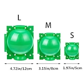 cheap Garden &amp; Urban Farming-5pcs Reusable Plant Rooting Device Plant Rooting Grow Box High Pressure Propagation Ball Grafting Device Botany Root Controller Garden Plant Rooter Box For Rose Tree Fruit Bush Magnolia