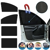 お買い得  車用サンシェード＆サンバイザー-車のブラインド 磁石バックル 簡単に設置できます 用途 ユニバーサル フロントウィンドウ 右助手席側 サイドウィンドウ ペット用 赤ちゃん サンケア ポリエステル 27*22*0.2 cm