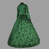 ieftine Rochii-Rococo Βικτωριανής Εποχής Rochie de epoca Rochie De Bal Rochie de bal Maria Antonietta Pentru femei Regal Mascaradă Carnaval Petrecere Halloween Adulți Rochie