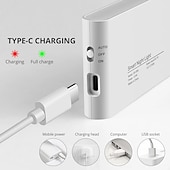 cheap Sensor Night Lights-PIR Motion Sensing Night Light USB Rechargeable LED Human Body Sensing Night Light Smart Light Control Wall Lamp for Room Wall Wardrobe Home Bathroom Shoe Cabinet Bedroom Lighting