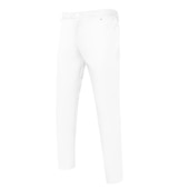 cheap Casual Pants-Men&#039;s Skinny Trousers Casual Pants Solid Color Comfort Breathable Full Length Daily Going out Streetwear Fashion Stylish Black White Micro-elastic