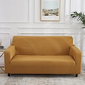 cheap Sofa Cover-Stretch Sofa Cover Slipcover Burgundy Elastic Modern Sectional Couch for Living Room Couch Cover Sectional Corner Chair Protector Couch Cover 1/2/3/4 Seater