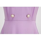 economico Vestiti-Retrò Vintage Anni 1950 Abito vintage Abito Swing Vestito Svasato Per donna Carnevale Mascherata Casual Quotidiano Addio al Nubilato Adulti Vestito Abiti per il ritorno