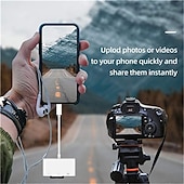 Χαμηλού Κόστους Περιφερειακά Η/Υ-usb c sd card reader adapter type c micro sd tf card reader multifunction 3-in-1 otg adapter for laptop macbooks φορητές κάμερες