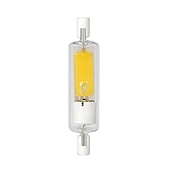 billige Kornpærer med LED-dimmes uten flimmer led r7s glass cob tube pære 78mm 118mm maislampe 110v 220v høyeffekt j78 j118 bytt halogenlys lampadas