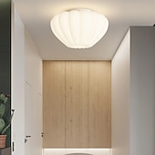 abordables Luces de techo regulables-luz de techo led montaje empotrado 20 cm luz de techo luz de techo led luz de techo redonda moderna lámpara de techo para sala de estar pasillo