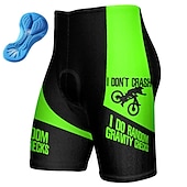 preiswerte Fahrradhosen Herren-Herren Radunterhose Radhose Fahhrad Gepolsterte Shorts / Gämse Unten MTB Mountain Rennrad Sport Graphic 3D-Pad Atmungsaktiv Schnelltrocknend Feuchtigkeitsableitung Gelb Rot Polyester Spandex
