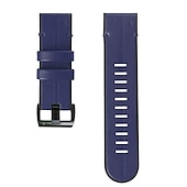 tanie Opaski do zegarków Garmin-Pasek do zegarka na Garmin Fenix 7X 7S 7 Pro Approach S70 Epix Pro 42mm 47mm 51mm Instinct 2X Tactix 7 Amoled Forerunner 955 255 Enduro Marq Descent Quatix 20mm 22mm 26mm Silikon Zastąpienie Pasek