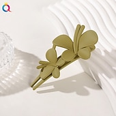economico Accessori per acconciature-fermaglio per capelli opaco grande clip a becco d&#039;anatra a farfalla in accessori per capelli con clip a coda di cavallo di fascia alta per bambine