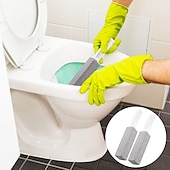 halpa Vessaharja-2 kpl wc-puhdistusaine kovan veden kertymien poistoaine ergonomisella kahvalla, wc-altaan tahranpoistoaine, hohkakivi wc-puhdistusaine työkalu tahran kovan veden renkaanpoistoaine wc:hen, uima-altaalle, kylpyhuoneeseen, pesuallas