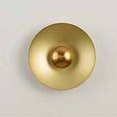 billige Vegglamper for innendørsbruk-innendørs vegglampe led kobber sirkel design stue soverom metall vegglamper 3000k e26 vegglampe for soverom bad