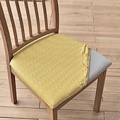 ieftine Husa scaun de sufragerie-huse pentru scaune pentru sufragerie burgundy elastic scaun husă pentru scaun elastic negru protector pentru scaune pentru petrecere hotel nuntă moale detașabil lavabil