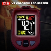お買い得  テスター＆検出器-tasi 880/680/480 摂氏カラフルなディスプレイ高温赤外線レーザー温度計