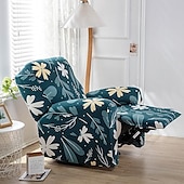cheap Recliner Chair Cover-Stretch Recliner Cover Recliner Covers 1 Seater Armchair Couch Slipcover with Elastic Loop, Anti-cat Scratch Furniture Protector for Kids, Pets, Dogs, Cats