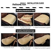 cheap Car Seat Covers-Plush Plaid Thicken Warm Car Seat Cushion Pad Car Seat Protector Car Front Rear Seat Covers For Car SUV Truck Car Accessories