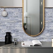 cheap Wallpaper-Cool Wallpapers Wall Mural 16pcs Marble Patterned Wallpaper, Waterproof Peel And Stick Wall Covering Sticker Film Home Deco, 4&#039;&#039;x8&#039;&#039;