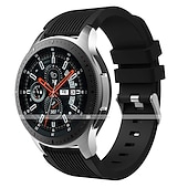 رخيصةأون عصابات ساعات سامسونج-حزام إلى Samsung Watch 3 45mm, Galaxy Wacth 46mm, Gear S3 Classic / Frontier, Gear 2 Neo Live سيليكون إستبدال حزام 22mm عصابة الرياضة معصمه