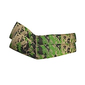 cheap Armwarmers &amp; Leg Warmers-BOODUN Cycling Sleeves Graphic Camo / Camouflage Sunscreen Dust Proof Sweat wicking Comfortable Bike / Cycling Pink Army Green Red for Men&#039;s Women&#039;s Adults&#039; Outdoor Exercise Cycling / Bike Graphic 1