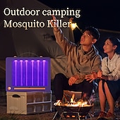 economico Luci repellenti-portatile usb elettronico ricaricabile zanzara fly killer lampada/bug zapper per viaggio estivocampeggio all&#039;apertopatiocasa e giardinotrappola per mosche trappola per falene/bug killer/insect killer