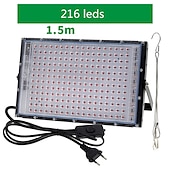 זול נורות גידול צמחים-צמחים אור phytolamp עבור 216 led לגדל אור פיטו מנורת מלא ספקטרום נורה הידרופונית מנורת חממה זרעי פרחים אוהל גידול