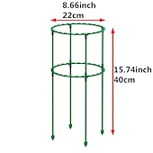 economico Giardinaggio-gabbie di pomodoro fai da te gabbie di supporto per piante traliccio da giardino regolabile multistrato assemblato per verdure frutta piante rampicanti vasi fiori viti
