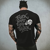 voordelige T-shirts in grote maten voor heren-Voor heren Grote maten T-shirt Groot en klein Grafisch Ronde hals Afdrukken Korte Mouw Streetwear Stijlvol Casual Tops Buiten Uitgaan Tops