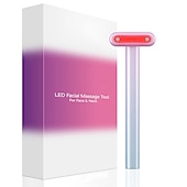 preiswerte Gesichts-Massagegerät-LED-Rotlichttherapie Gesicht Auge dunkle Flecken Hyperpigmentierung Mini-Mikrostrom kleiner Zauberstab elektrisches Gesichtsmassagegerät Anti-Aging straffendes Schönheitswerkzeug
