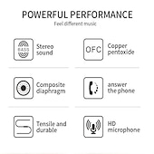 baratos Auscultadores intra-auriculares com fio-S03 Eeadphone de ouvido com fio No ouvido USB com fio Estéreo O som ao Redor Microfone Embutido para Apple Samsung Huawei Xiaomi MI Ginástica Uso Diário Viajar Celular Negócios de Escritórios