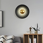 billige Vegglamper for innendørsbruk-innendørs vegglampe led kobber sirkel design stue soverom metall vegglamper 3000k e26 vegglampe for soverom bad