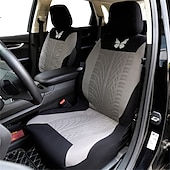 ieftine Husă Scaun Auto-Husă scaun auto cu 5 locuri set complet husă scaun auto complet înconjurată interior mașină lavabilă respirabil confortabil model fluture broderie husă scaun auto