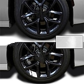billige Karosseridekorasjon og -beskyttelse til bil-6 stk universelle bilfelg vinyl klistremerker reflekterende hash mark stripe racing hjul nav dekaler hjul dekor