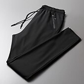 baratos Calças Cargo-Homens Calças de Trilha Ao ar livre Normal Respirável Esticar Resistência ao desgaste Resistente a riscos Calças Com Cordão Cintura elástica Preto Azul Marinho Escuro Caça Pesca Alpinismo M L XL XXL