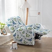 cheap Recliner Chair Cover-Stretch Recliner Cover Recliner Covers 1 Seater Armchair Couch Slipcover with Elastic Loop, Anti-cat Scratch Furniture Protector for Kids, Pets, Dogs, Cats