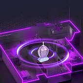 abordables Decoración y lámparas de noche-Lámpara uv recargable para matar insectos, lámpara eléctrica silenciosa para matar mosquitos, lámpara led usb portátil para matar insectos