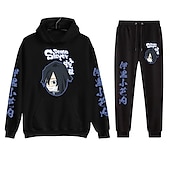 cheap Cartoon &amp; Movie Character Graphic-Kanroji Mitsuri Pants Outfits Hoodie Anime Front Pocket Graphic For Couple&#039;s Men&#039;s Women&#039;s Adults&#039; Hot Stamping Casual Daily