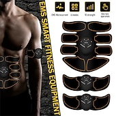 Χαμηλού Κόστους Μασέρ Σώματος-ems ηλεκτρικός μυϊκός διεγέρτης οικιακός εξοπλισμός γυμναστικής γυμναστικής μασάζ ώμου πόδι μπράτσο κοιλιακός γυμναστής μασάζ σώματος (η μπαταρία δεν περιλαμβάνεται)