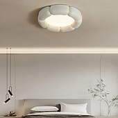 お買い得  シーリングライト調光可能タイプ-ledシーリングライトウォームホワイトフラッシュマウントシーリングライト55cm樹脂ledシーリングライトモダンラウンドシーリングライトアクリルランプシェードシーリングランプ用リビングルーム廊下