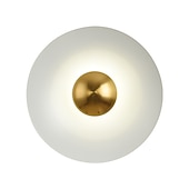 billige Vegglamper for innendørsbruk-innendørs vegglampe led kobber sirkel design stue soverom metall vegglamper 3000k e26 vegglampe for soverom bad