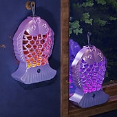 abordables Decoración y lámparas de noche-Lámpara uv recargable para matar insectos, lámpara eléctrica silenciosa para matar mosquitos, lámpara led usb portátil para matar insectos