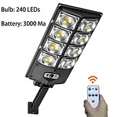 cheap Street Lights-Solar Street Lights Outdoor Waterproof  High Brightness Dusk to Dawn LED Lamp with Motion Sensor Remote Control for Garden Patio Porch Garage