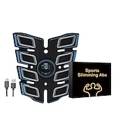 abordables Entraîneur musculaire-stimulateur d&#039;absmachine à abdominaux ceinture de tonification entraînement portable stimulateur ab home office fitness équipement d&#039;entraînement pour l&#039;abdomen