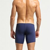 economico Boxer da uomo-Per uomo 1 PC Boxer Slip Elastene Misto cotone / sintetico Lavabile Comodo Liscio A vita bassa Nero Bianco