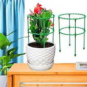 economico Giardinaggio-gabbie di pomodoro fai da te gabbie di supporto per piante traliccio da giardino regolabile multistrato assemblato per verdure frutta piante rampicanti vasi fiori viti
