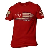 abordables patriotique-Jour des vétérans T-shirt homme patriote patriote vétéran 100% coton graphique T shirt chemise confortable tee extérieur street mode designer vêtements S M L XL XXL