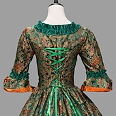cheap Dresses-Rococo Victorian Vintage Dress Ball Gown Prom Dress Maria Antonietta Fancy Dress Women's Royal Masquerade Carnival Party Halloween Adults' Dress