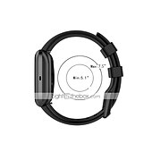 billiga Fitbit klockband-Smart Watch-band för Fitbit Versa 2 / Versa Lite / Versa SE / Versa Mjuk silikon Smart klocka Rem Justerbar Andningsfunktion Klassiskt lås Sportband Ersättning Armband